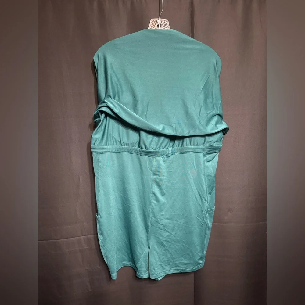 Ideology Green (Sequoia) Active Dress with Built-in Bra and Shorts XXL NWT - Picture 4 of 5